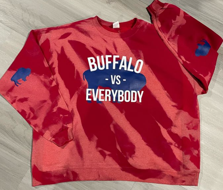 Red Bleached Buffalo VS Everybody Crew