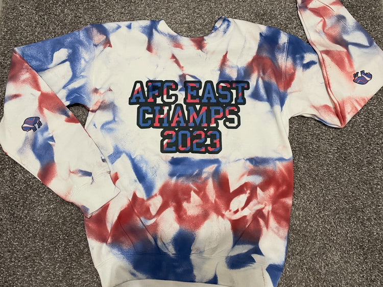 Spray Dye AFC EAST CHAMPS CREW