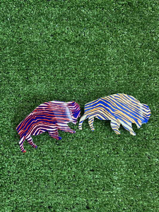 BUFFALO ZUBAZ HAIR CLIPS (1-pack)