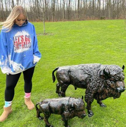 Buffalo Bleached Hoodies