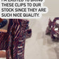 Buffalo Stripes Hair Clips