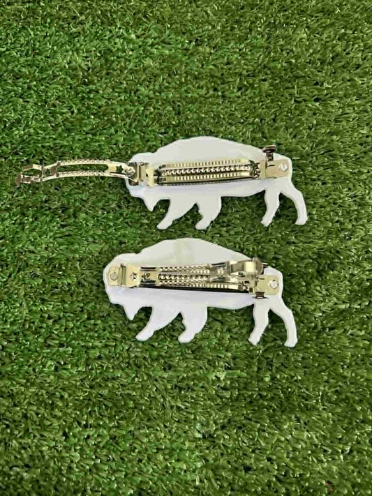 BUFFALO ZUBAZ HAIR CLIPS (2-pack)