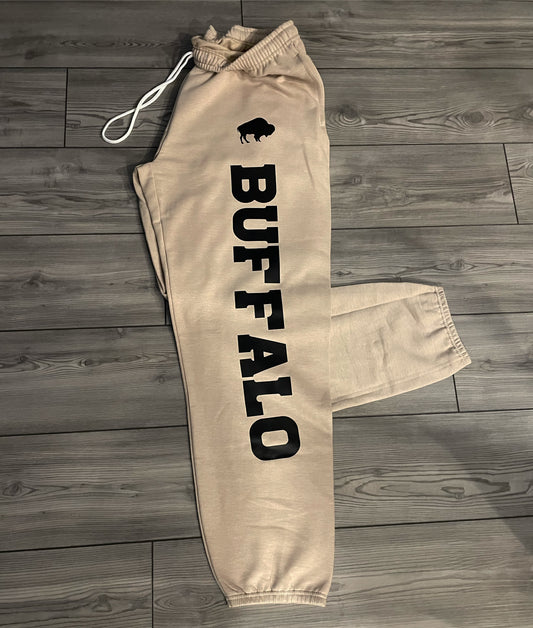 Tan Buffalo Joggers