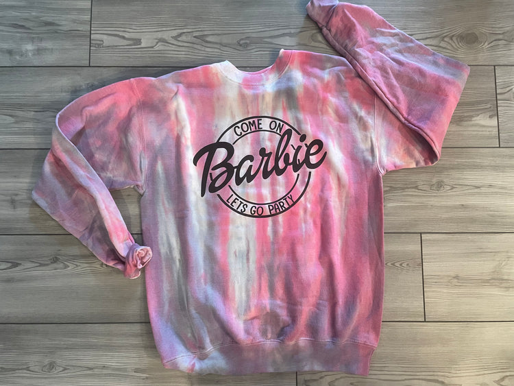 FLASH SALE SIZE M BARBIE PINK CREW