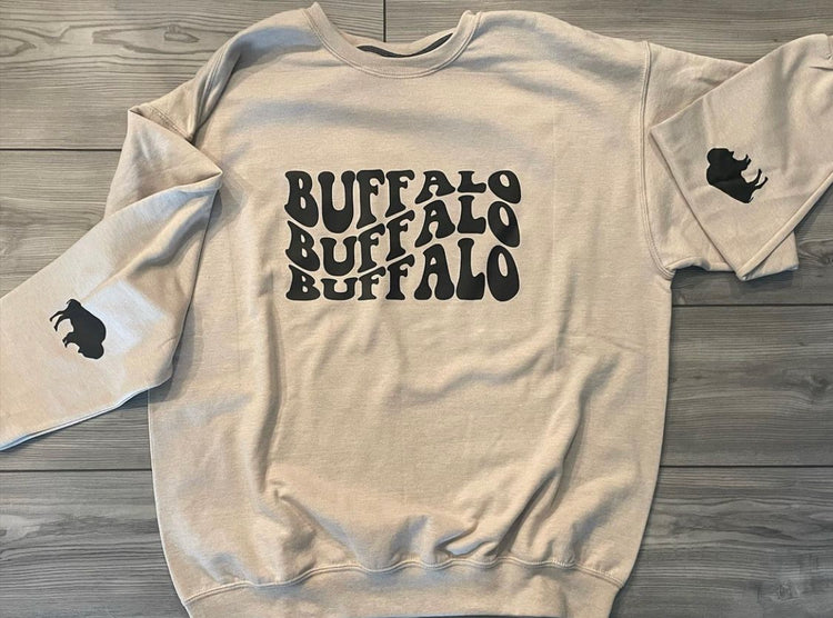 Tan Buffalo Groovy Crew