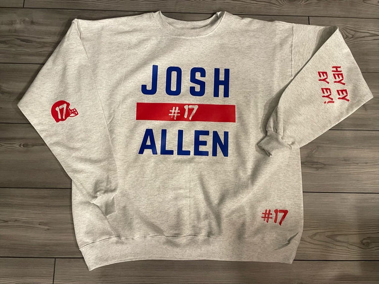 Light Grey Josh #17 Allen Crew